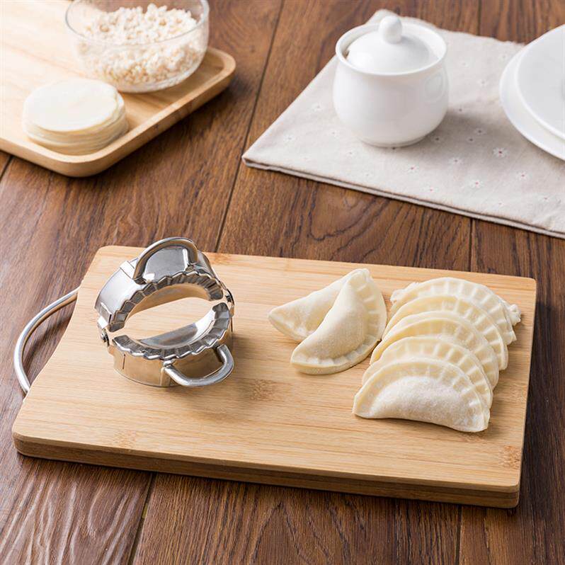 Hand rocked dumpling artifacts quadri 304 stainless steel household fast - fancy round dumpling mold small automatic