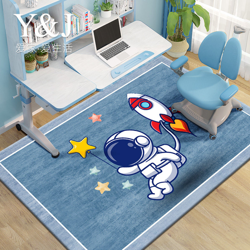 Carpet living room children's reading area soundproof non-slip computer chair study study table floor mat bedroom bedside mat