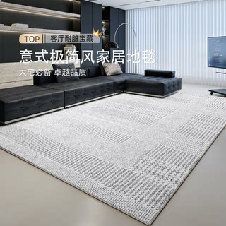 Carpet for Living Room 2026 New Model Light Luxury High-End Washable Wipeable Home Bedroom Soundproof Italian Minimalist Waterproof Floor Mat