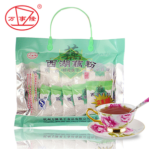 杭州特产纯手工桂花莲子西湖藕粉420g