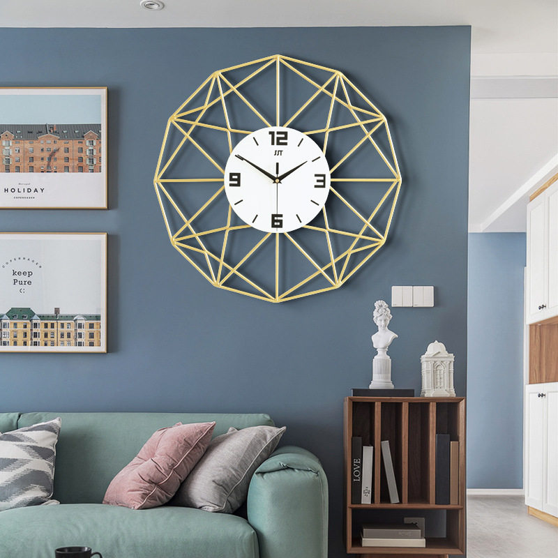 Creative Nordic Watches Hang clock Living room minimalist Decorative Clocks Home Art Quartz Clocks
