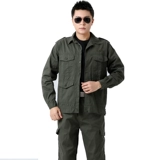 Летний хлопковый комбинезон, износостойкий тонкий дышащий лонгслив, защита от ожогов