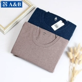 Мужское хлопковое бархатное нижнее белье, демисезонный утепленный комплект для пожилых людей, термобелье, для среднего возраста, большой размер