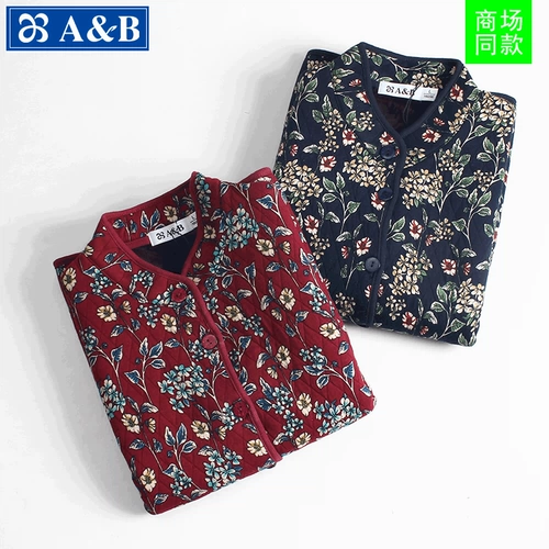 Жилет, хлопковый флисовый кардиган, куртка, для среднего возраста