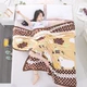 Tấm chăn đôi giải trí chăn mặt bích điều hòa chăn chăn chăn lông cừu xịn