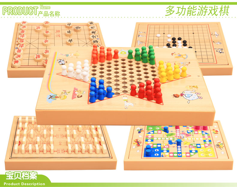 Checkers Bay Cờ Vua Cờ Backgammon Bàn Cờ Trò Chơi Nhiều Người Lớn Cờ Vua Trẻ Em của Câu Đố Đồ Chơi Bằng Gỗ đồ chơi thông minh cho bé 3 tuổi