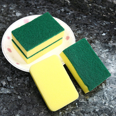 洗碗海绵百洁布洗碗布巾厨房清洁刷锅刷碗去污神器海绵擦块魔力擦