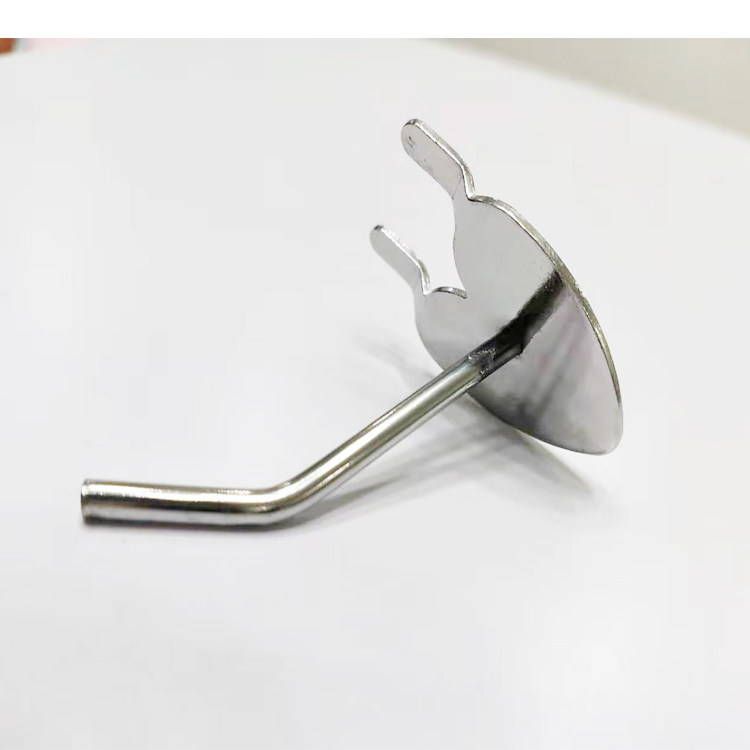 Double-footed apple hook shelf hook hole plate shelf special hook perforated plate round hole plate shelf hook