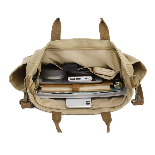 Вместительная и большая водонепроницаемая сумка через плечо, шоппер, портативная сумка для телефона для отдыха для матери и ребенка, в корейском стиле, подходит для студента