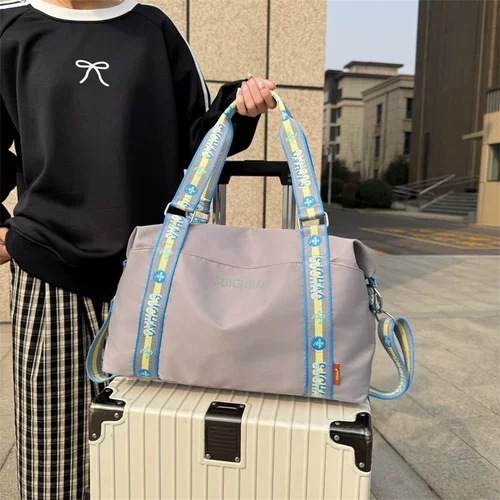 Вместительная и большая сумка для путешествий, система хранения, сумка через плечо, одежда для йоги, багажная спортивная сумка