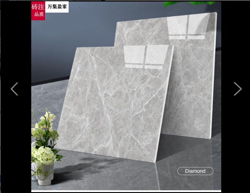 Through Body Marble Tiles 800X800 Kitchen Living-room Anti-Slip Special Magnetic Brick Floor Tiles Full Throw Glazed Floor Brick