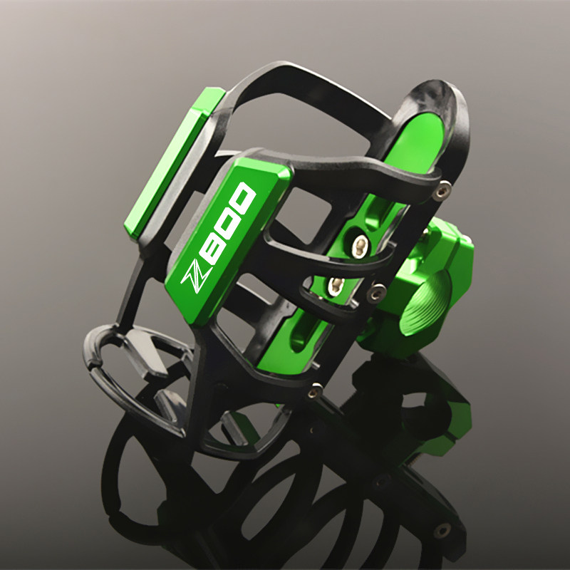Applicable Kawasaki Z800 modified water glass rack engine Insurance Kettle Stent motorcycle Bottle Rack Accessories
