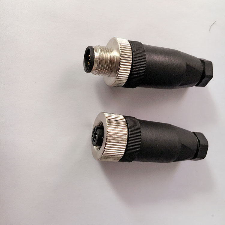 M12 Aviation Plug 458-pin Pinhole Male Waterproof Sensor Connector Cable Plug IP67 - Taobao