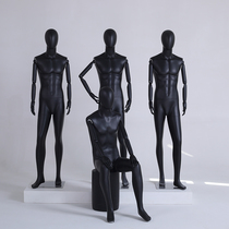 High-end mens model props full body Mens display window body clothing store human platform dummy model shelf