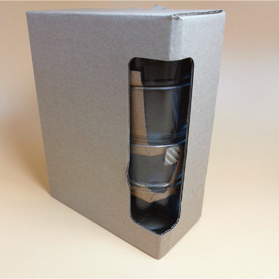 Transparent glass water cup office tea cup unleaded soda juice cold drink cold water drinking cup bar cup boxed