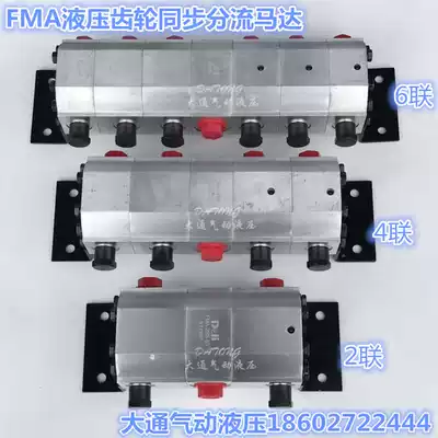 German BUCHER FMA-2R2 1 FMA-4R4 2 FMA-2R8 8 hydraulic cylinder synchronous shunt motor