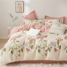 New Spring/Summer Fresh 100 Cotton Four Piece Set with Twill Pure Cotton Fitted Sheet and Countryside Style Bedding Supplies 4