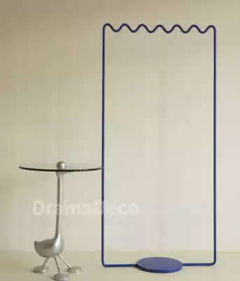 Moka Moka curved coat rack Designer Nordic ins bedroom floor hanger