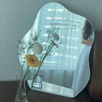 MokaMoka cloud mirror floor mirror full-length mirror Net red ins photo desktop makeup mirror can be on the wall