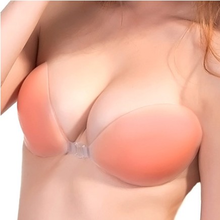 Seaside vacation bikini swimsuit invisible bra breathable breast paste sexy gather hot spring swimming thickening chest paste