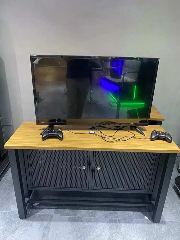 Shared Game Table E-Sports Table Home Office Study Table Computer Game Table Desk Double-Layer Top Chassis Table
