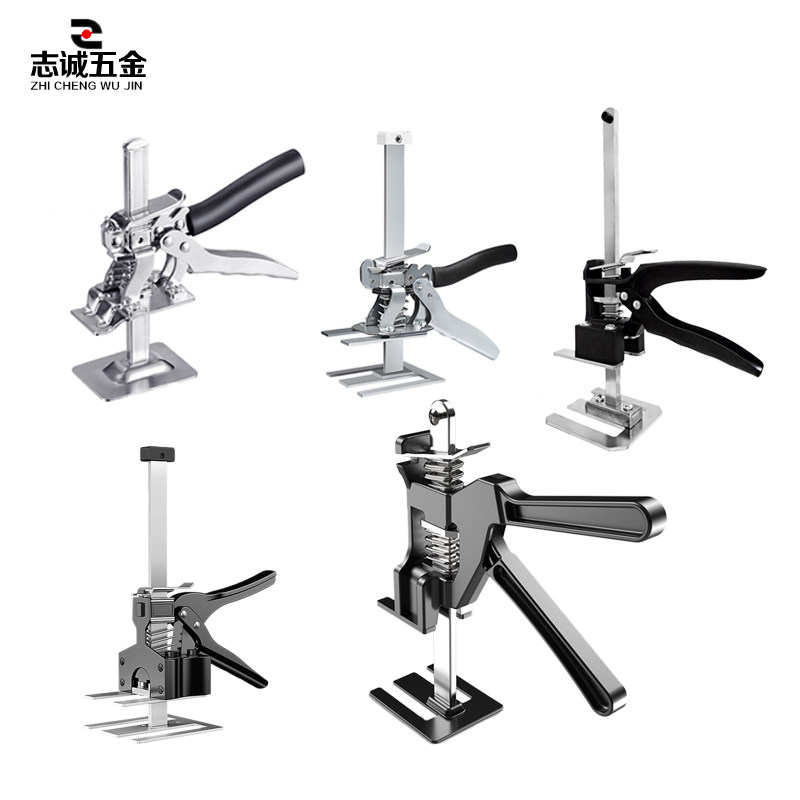 Top lifter lifter tile locator overall cabinet anti-theft door jack manual quick height adjustment lift