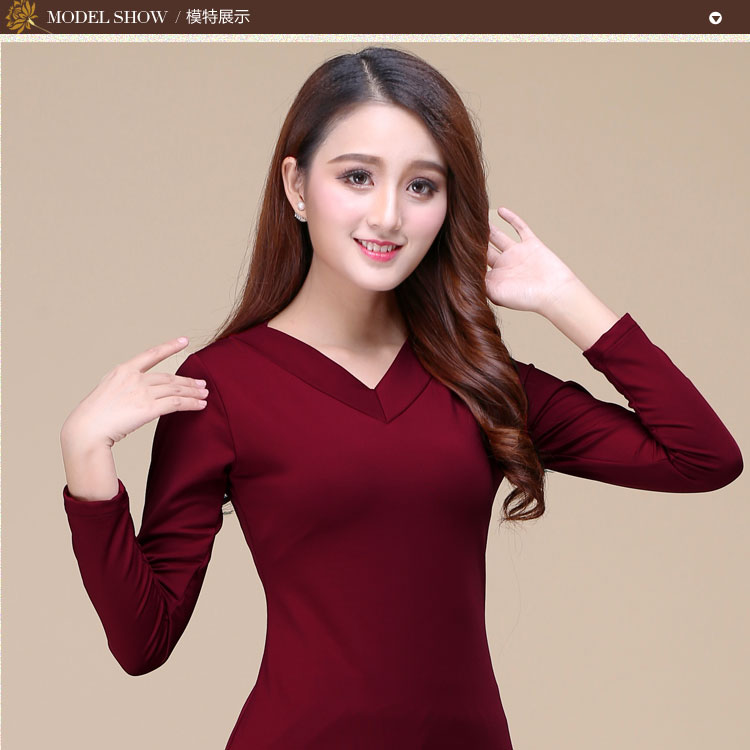 Trang phục khiêu vũ vuông mùa xuân và mùa thu dài tay áo cộng với áo lụa nhung lụa thực hành quần áo trang phục khiêu vũ trang phục khiêu vũ quần áo - Khiêu vũ / Thể dục nhịp điệu / Thể dục dụng cụ giày tập múa cho bé