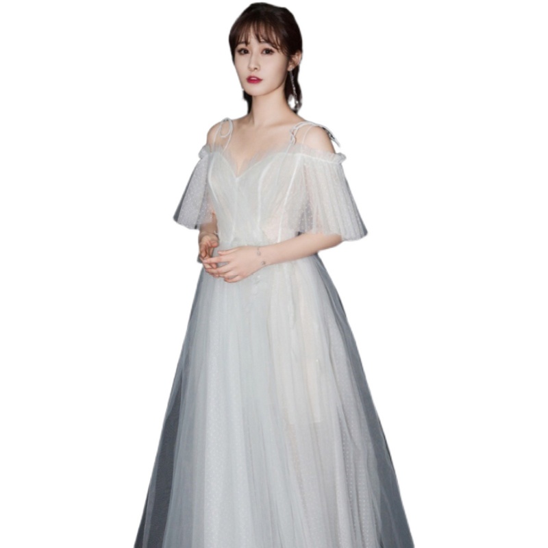 Summer wedding dress, evening dress for princess, open shoulders, simple cut, plus size, 2020 Summer wedding dress, evening dress for princess, open shoulders, simple cut, plus size, 2020