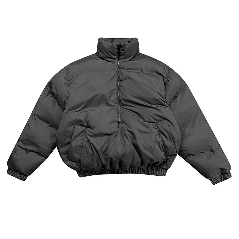 50% скидка】FOG американский модный бренд multi-line ESSENTIALS half-zip bread suit high street trendy cotton suit