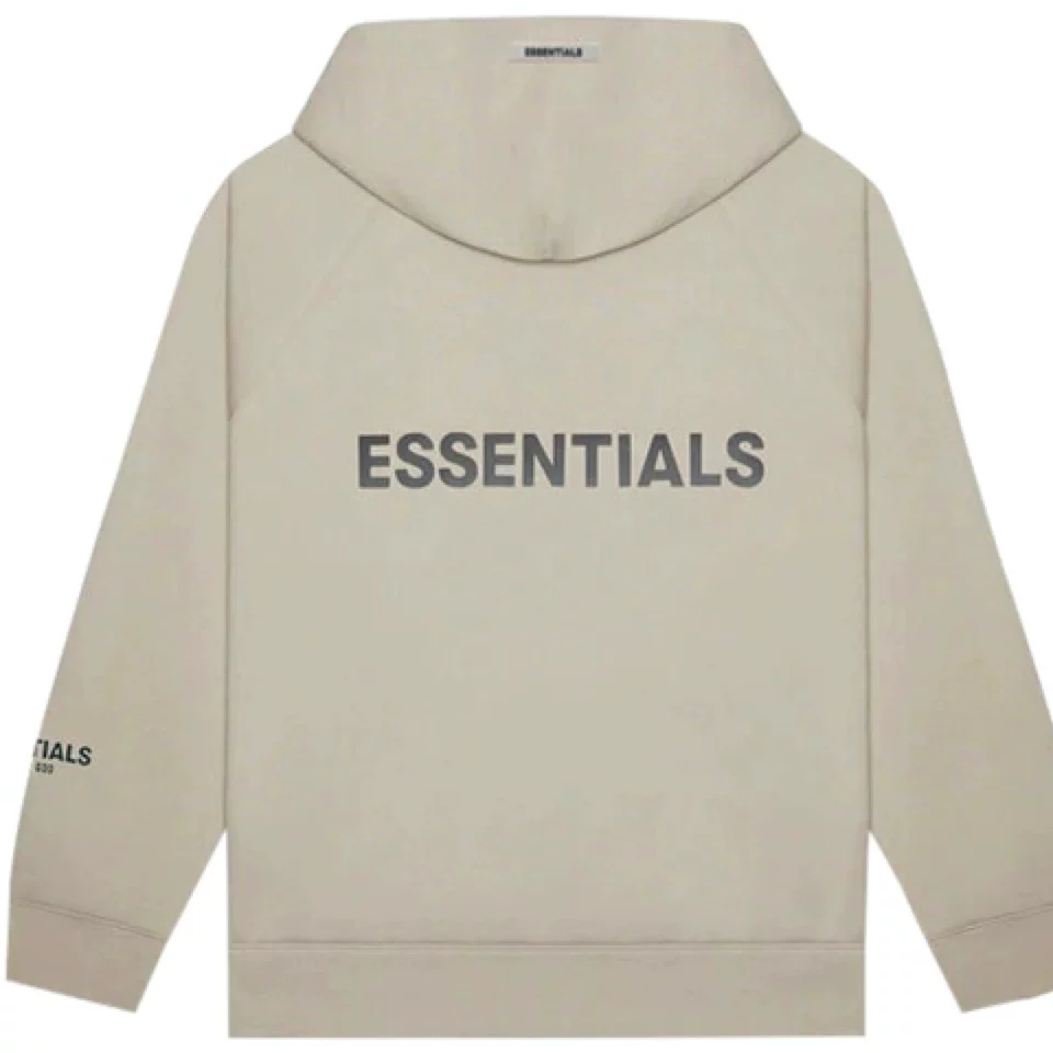 50% скидка FOG Американский модный бренд ESSENTIALS многошовная силиконовая пружинная молния худи куртка