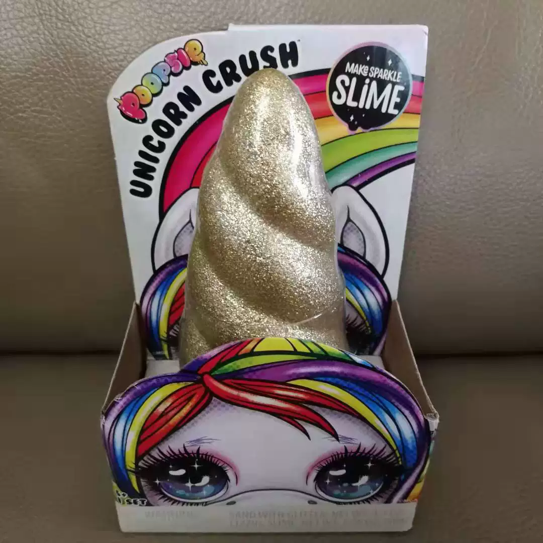 [Американская оригинальная Poopsie Slime кристальная грязь конфетти набор единорог рог]
