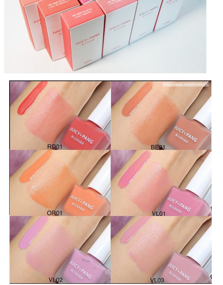 Missha bí ẩn vẫn APIEU Aopu lỏng má hồng Hàn Quốc đích thực trang điểm nude tự nhiên kéo dài khả năng sửa chữa màu sắc - Blush / Cochineal phấn hồng
