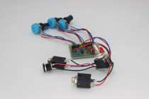 DIY handmade guitar effects Big Muff re-engraved fuzzy distortion single-block Effects Fuzz circuit board