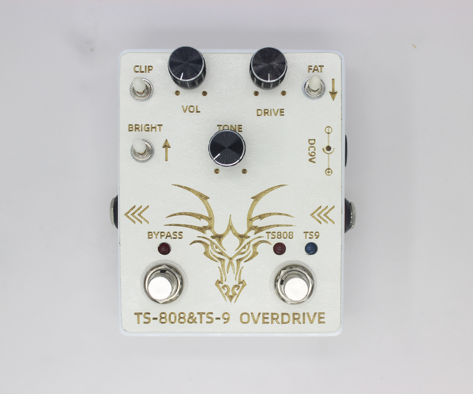 DIY handmade electric guitar effector TS808 TS9 overload Overdrive single effect circuit board