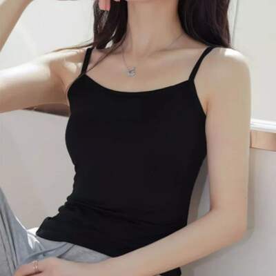 Slim fit backless camisole vest for women