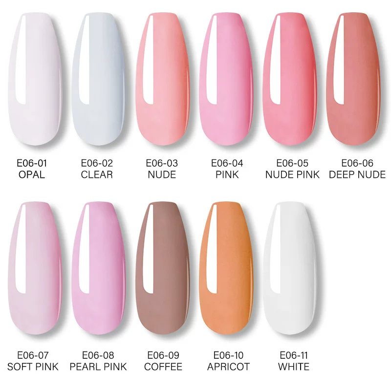 15ml Poly Forge L Nail Extension Crystal Builder Nail Polish