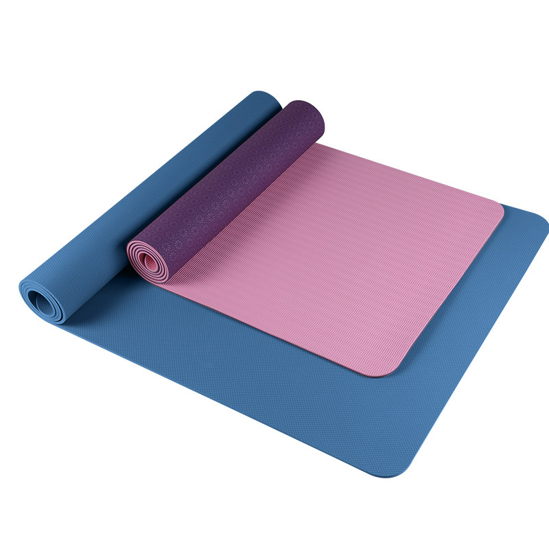 Yoga mat Men's sports mat Floor mat Professional non-slip thickened widened extended training tasteless home fitness mat