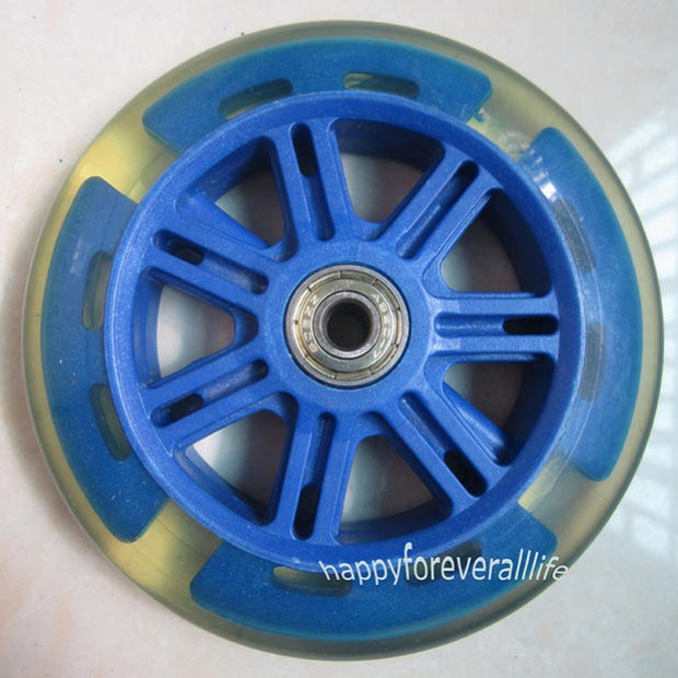 Bánh xe trượt ván Twist xe ếch xe trượt patin PU câm phụ kiện xe trẻ em lốp cao - Trượt băng / Trượt / Thể thao mạo hiểm ván trượt cân bằng