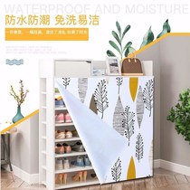 Nordic in bathroom cabinet Waterproof curtain simple toilet cabinet covering cloth pool cabinet cabinet cabinet can be customized