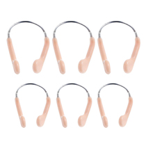 6 Pcs Silicone Nose Clip Swimming Nose Plug Swimming Accesso
