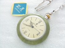 Dandong specialty malachite antique pocket watch (Xiuyan Xiuyu)