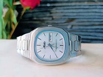 Nautilus White Disk square fully automatic meter old commander mechanical male watch commander 2836