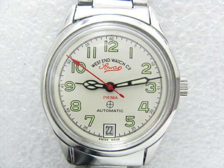 Vass Needle Westended under window calendar automatic machinery import military watch Sowar 2878