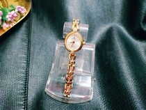 Vintage Sima CYMA gold - plated diamond dotted with Xiuqi quartz retro - girl watch