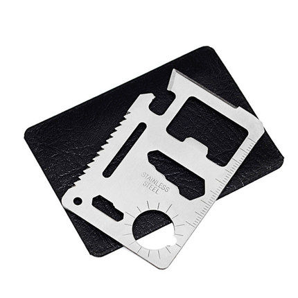 Wild Survival Multifunction Army Knife Card Outdoor Portable Stainless Steel Card Knife Tool Wilderness for the Mighty Purpose-Taobao