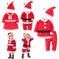 Mùa thu và mùa đông trẻ em Bộ đồ Giáng sinh bodysuit cho bé