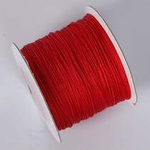 Boutique line 71 Jade thread thick about 0 4MM DIY accessories woven bracelet foot ring necklace Chinese knot red rope