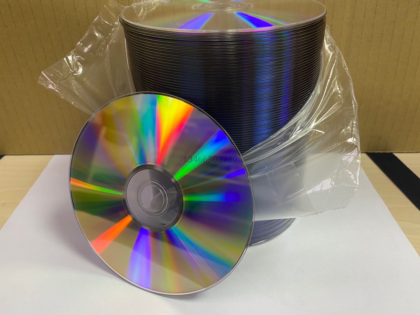 High Quality Thermal Transfer Thermal DVD-R Burning Disc Professional Archival Grade Taiyo Yuden (Bright Silver Surface)