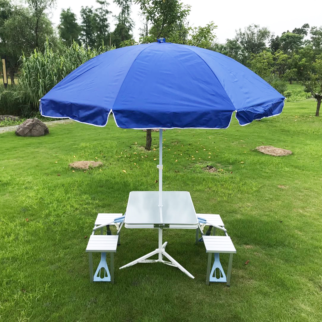 Fold Stack Table Outdoor Portable Pendulum Stall Table And Chairs Suit Simple Light Exhibition Industry Table Vehicular Aluminum Alloy Folding Table