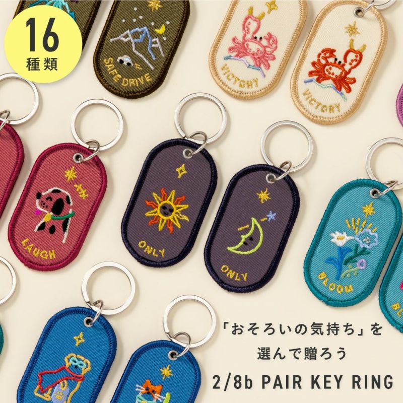 【新品未使用即発送おまけつき】home of hai key ring Amazon.co.jp: Iroha Publishing Key Ring 2/8b PAIR KEY RING